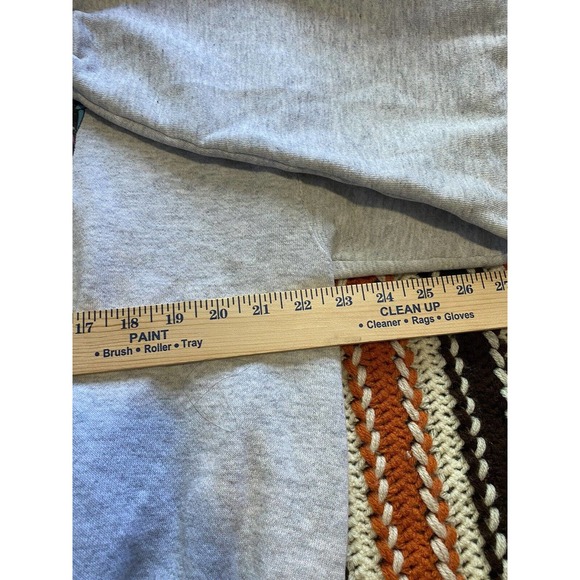 Vintage TULTEX Shamu Sea World Orca Print USA Sweatshirt Grey 90s Mens XL - Picture 6 of 6